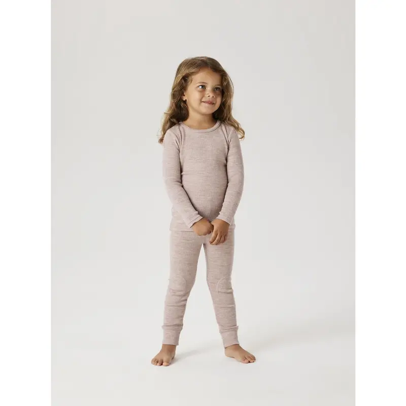 Name It Shadow Gray Nmnwax Uld Rib Leggings Noos 2