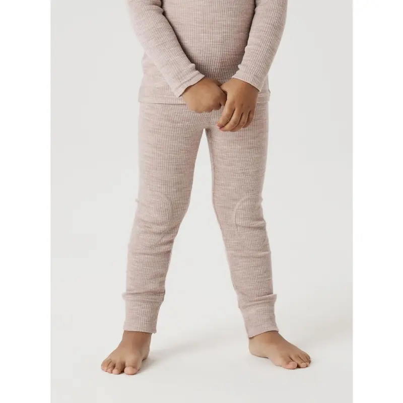 Name It Shadow Gray Nmnwax Uld Rib Leggings Noos 3