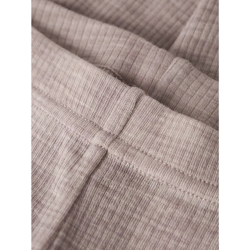 Name It Shadow Gray Nmnwax Uld Rib Leggings Noos 4