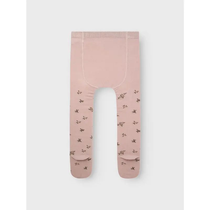 Name It Shadow Gray Small Flowers Nmfwak Wo/Bl Strømpebukser Aoj 3