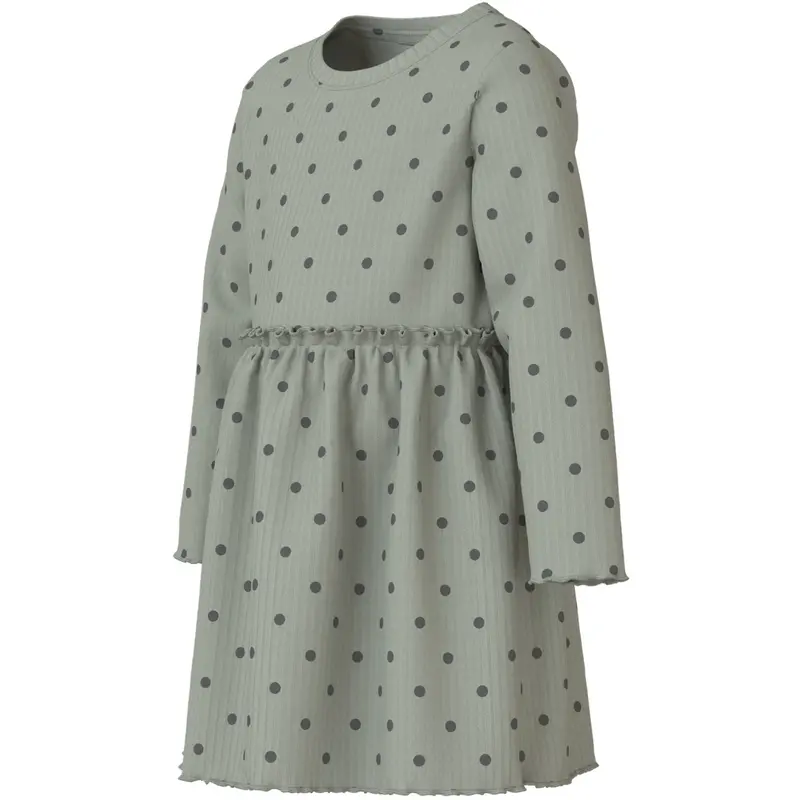 Name It Shadow Urban Chic Dot Nmfvemma Ls Kjole 2