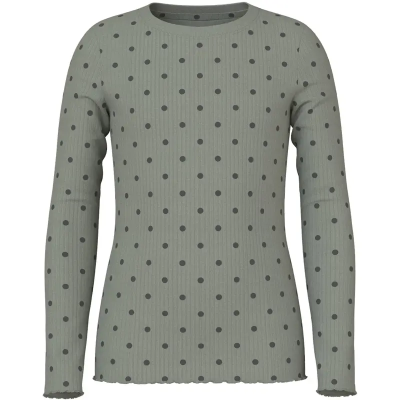 Name It Shadow Urban Chic Dot Nmfvemma Ls Slim Top 1