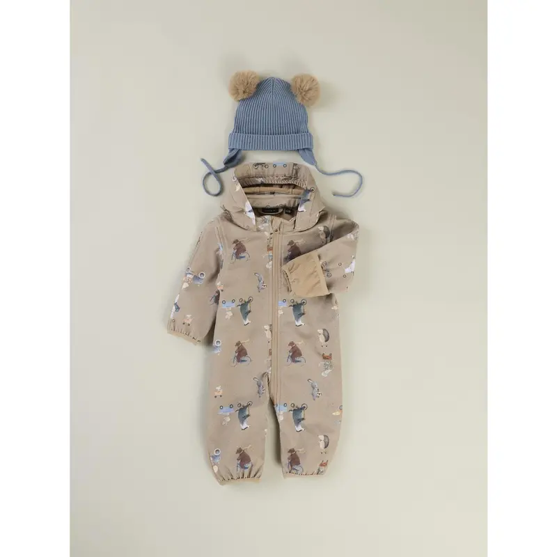 Name It Silver Mink Go Nbnalfa08 Softshell Dragt Aop Fo 3