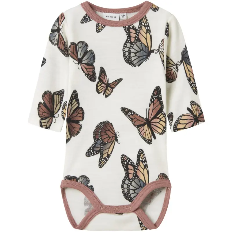 Name It Snow White Butterfly Nbfwillitus Uld Ls Body 1