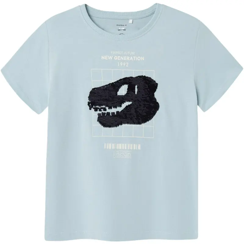 Name It Sterling Blue Nkmkurth Ss Top Pb 1