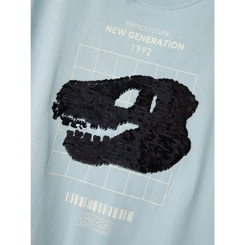 Name It Sterling Blue Nkmkurth Ss Top Pb 4