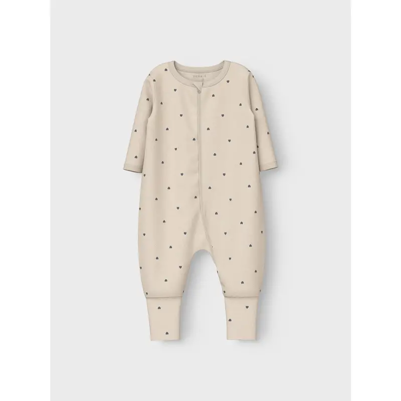 Name It Summer Sand Nbfnightsuit 2P Zip Ff Heart Noos 4