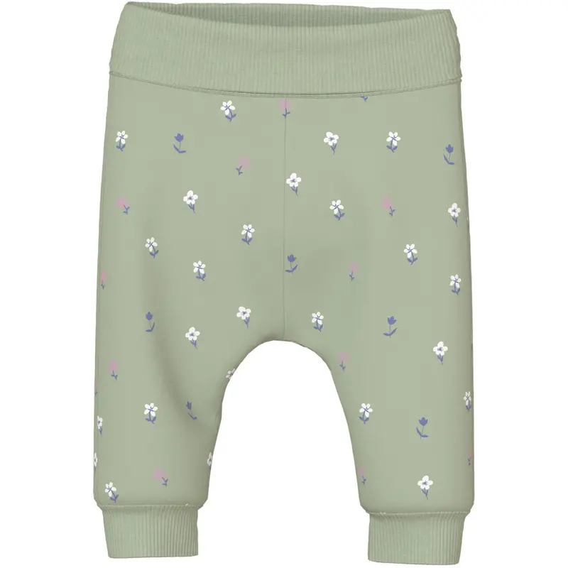 Name It Swamp Flowers Nbfvimone Sweat Bukser Box Bru 1