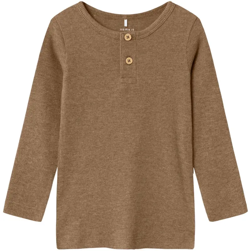 Name It Toasted Coconut Melange Nmmkab Ls Top Noos 1