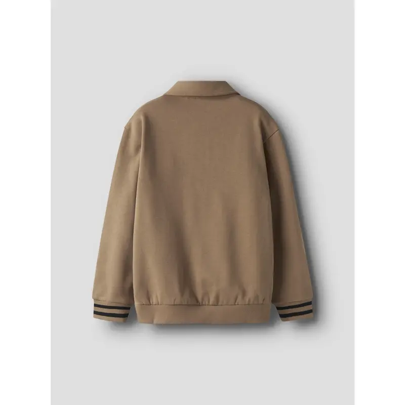Name It Toasted Coconut Nkmtrent Ls Nreg Sweat Polo Bru 4