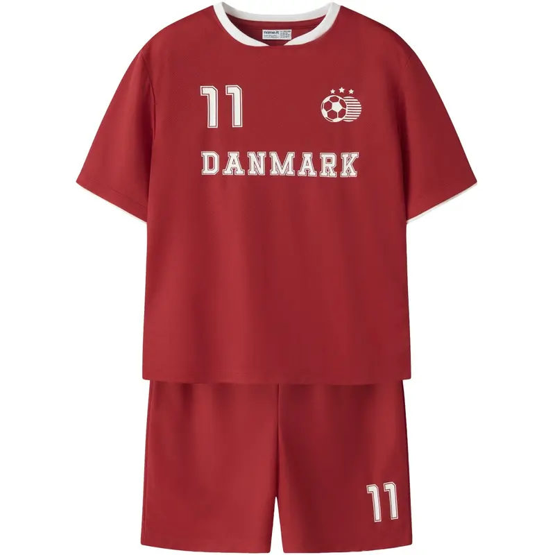 Name It True Red Nknhiteam Landsholdssæt 1