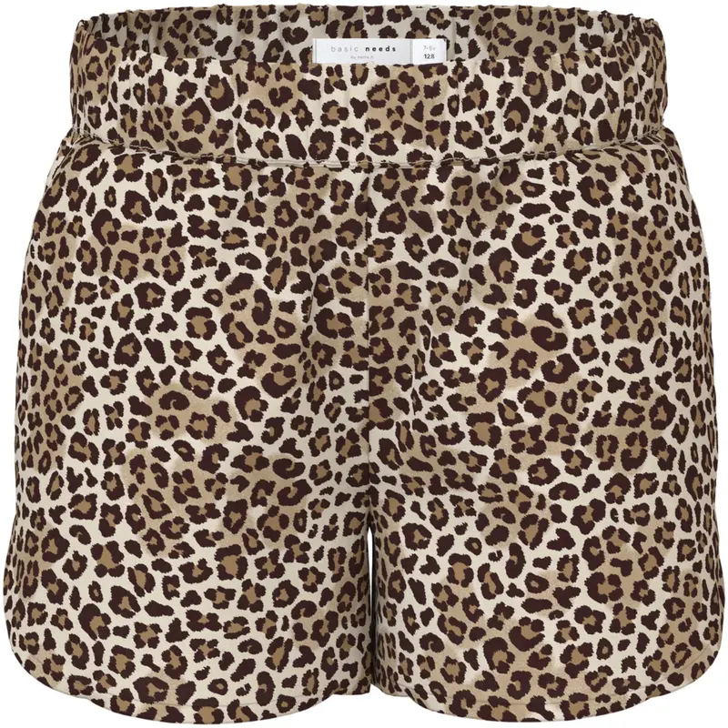 Name It Turtledove Leopard Nkfvinaya Shorts Ffff Noos 1