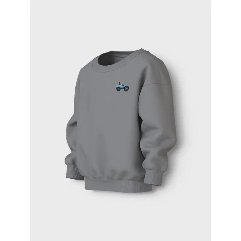 Name It Ultimate Grey Tractor Nmmvallen Ls Nreg Sweat Unb 2