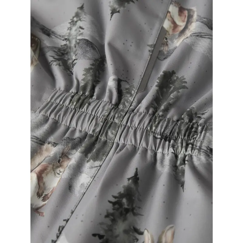 Name It Ultimate Grey Woodland Nmnsnow10 Dragt Aop Fo 3