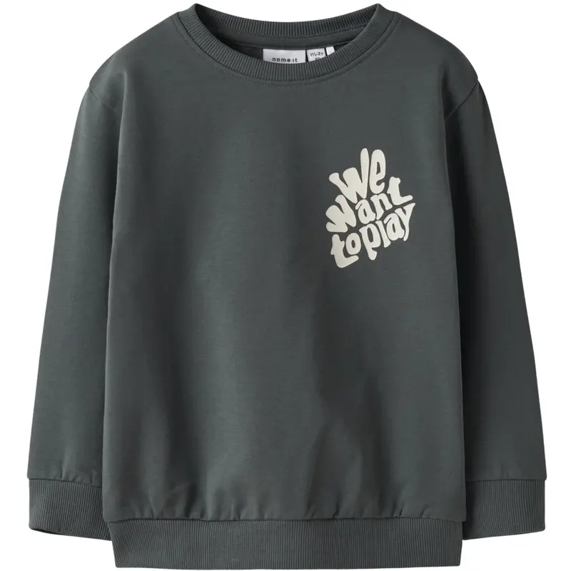 Name It Urban Chic Nmmbenja Ls Nreg Sweat Unb 1