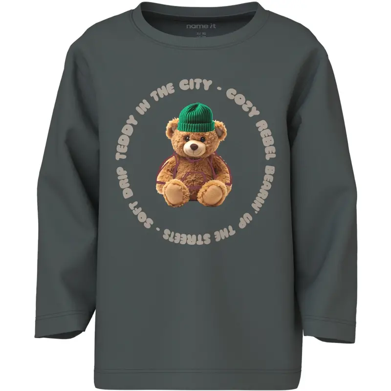 Name It Urban Chic Teddy Nmmvoto Ls Nreg Top 1