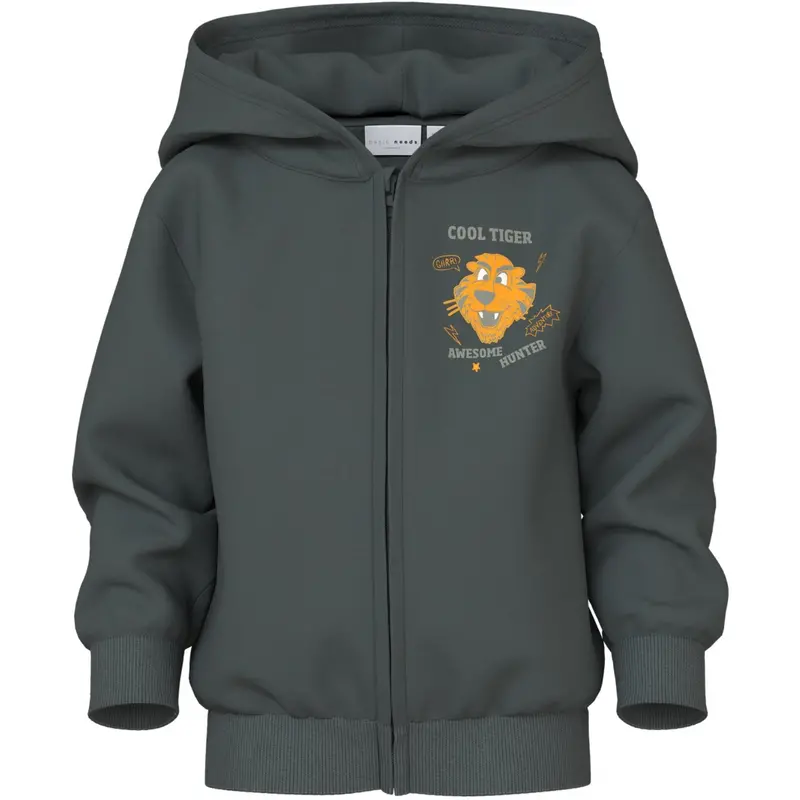 Name It Urban Chic Tiger Nmmvoltinus Nreg Sweat Card Wh Bru 1