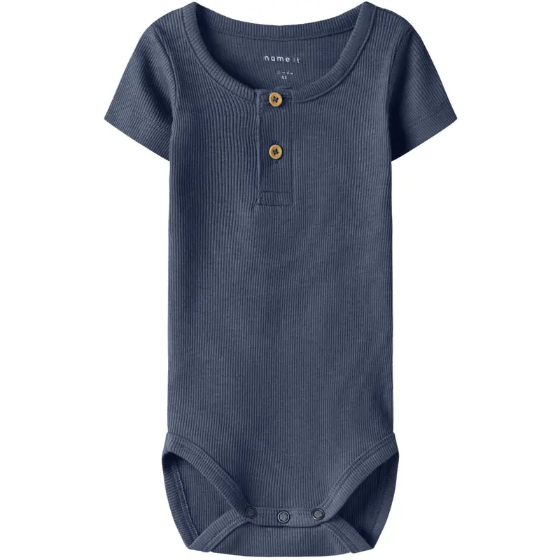 Name It Vintage Indigo Melange Nbmkab Ss Body Noos 1