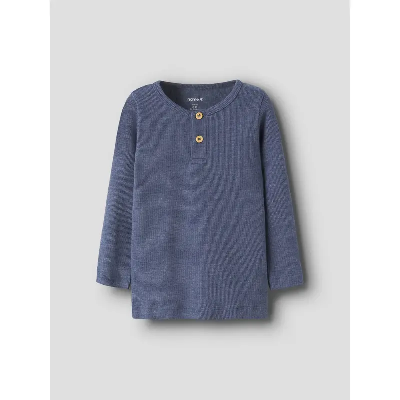 Name It Vintage Indigo Melange Nmmkab Ls Top Noos 3