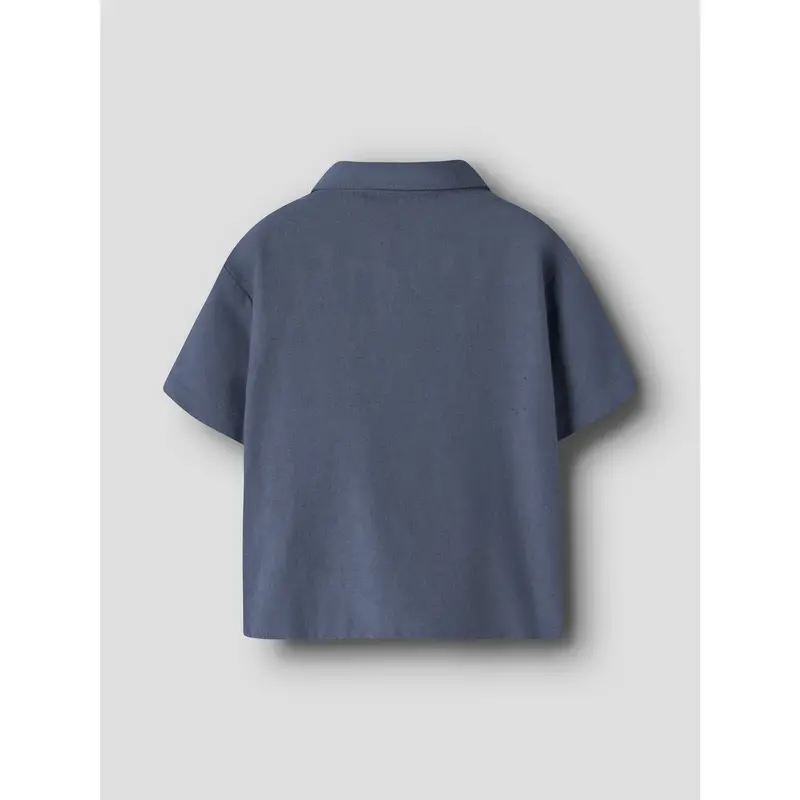 Name It Vintage Indigo Nmmfaher Ss Skjorte 2