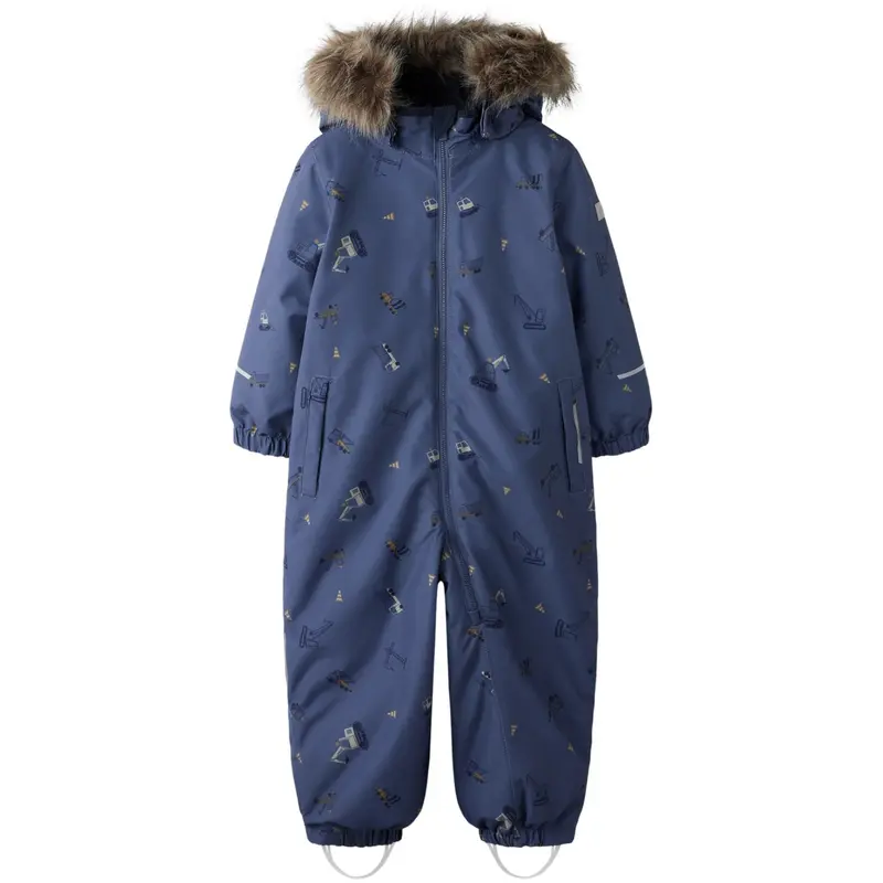 Name It Vintage Indigo Work Nmmsnow10 Dragt Aop Fo Noos 1