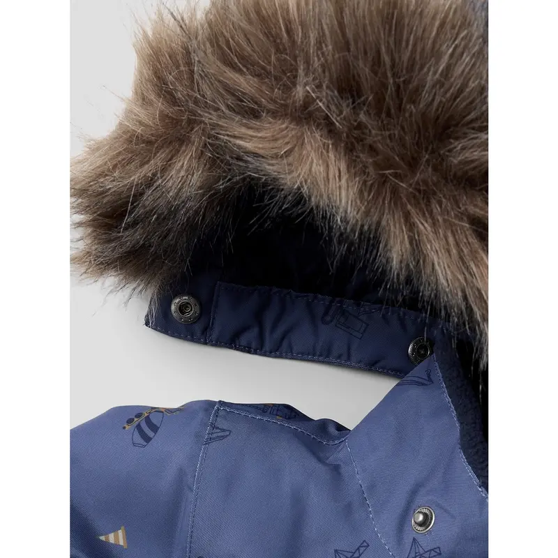 Name It Vintage Indigo Work Nmmsnow10 Dragt Aop Fo Noos 3