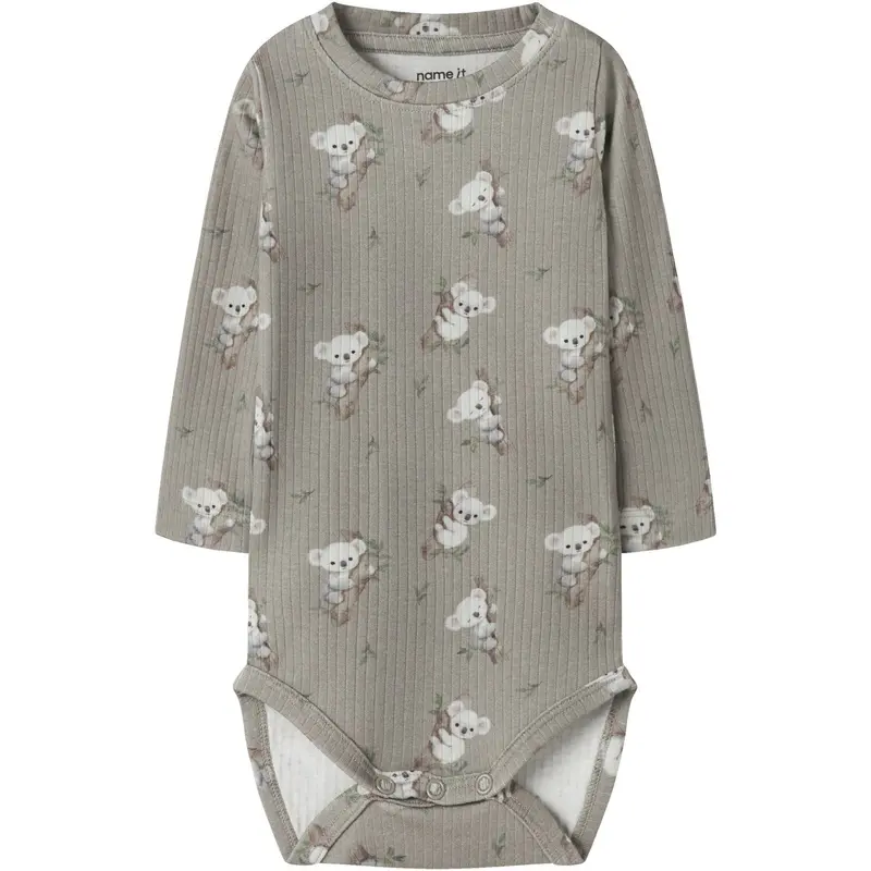 Name It Vintage Khaki Nbmboala Ls Body 1