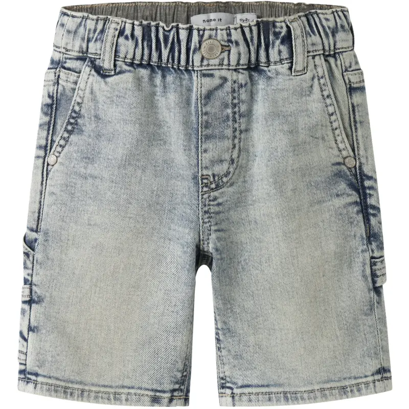 Name It Vintage Medium Blue Denim Nmmben Loose Dnm Bermuda 8620-Bc Noos 1