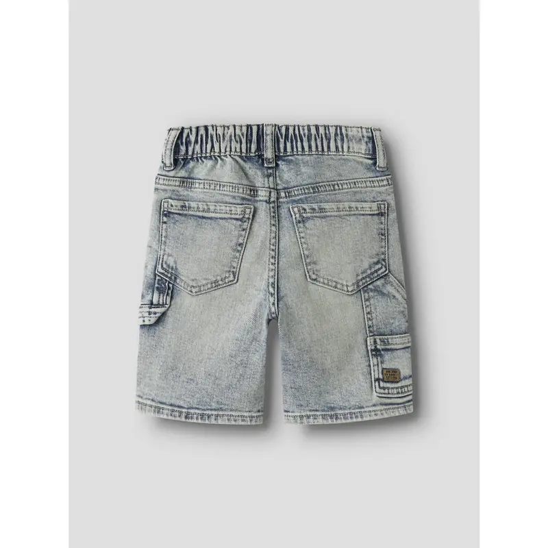 Name It Vintage Medium Blue Denim Nmmben Loose Dnm Bermuda 8620-Bc Noos 3