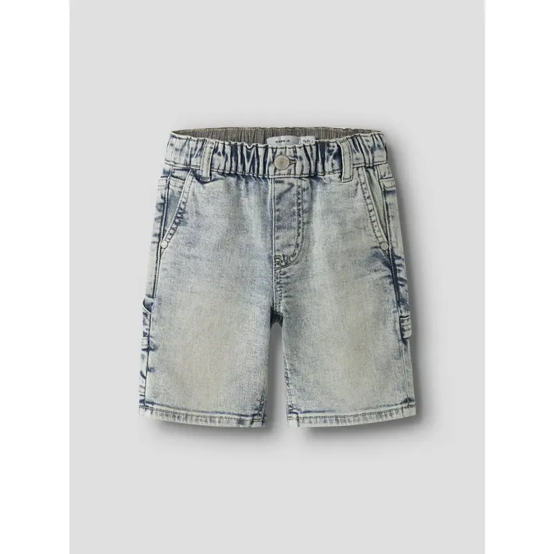 Name It Vintage Medium Blue Denim Nmmben Loose Dnm Bermuda 8620-Bc Noos 4