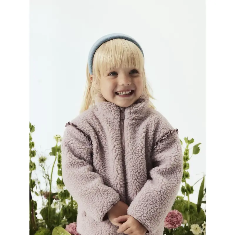 Name It Violet Ice Nmfminna Teddy Jakke Aop 2