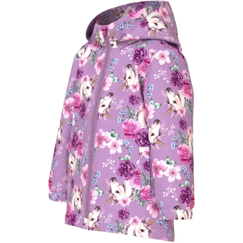 Name It Violet Tulle 5 Floral Unicorn Nmfmaxi Jakke Li Aop Noos 3