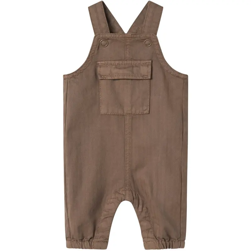Name It Walnut Ib Regular Sløjfe Tap Twill Overall 1