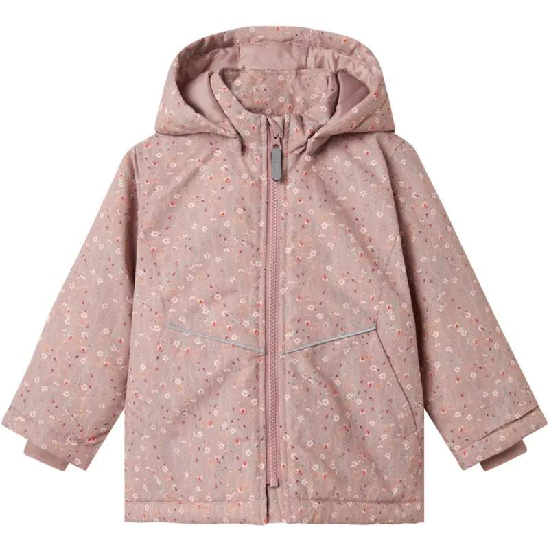 Name It Woodrose Flower Nmfmaxi Pa Jakke Aop Noos 1