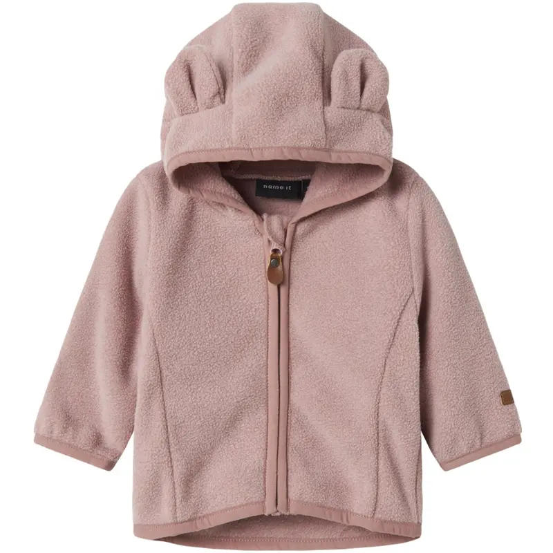 Name It Woodrose Nbnmeeko Fleece Jakke Melange 1