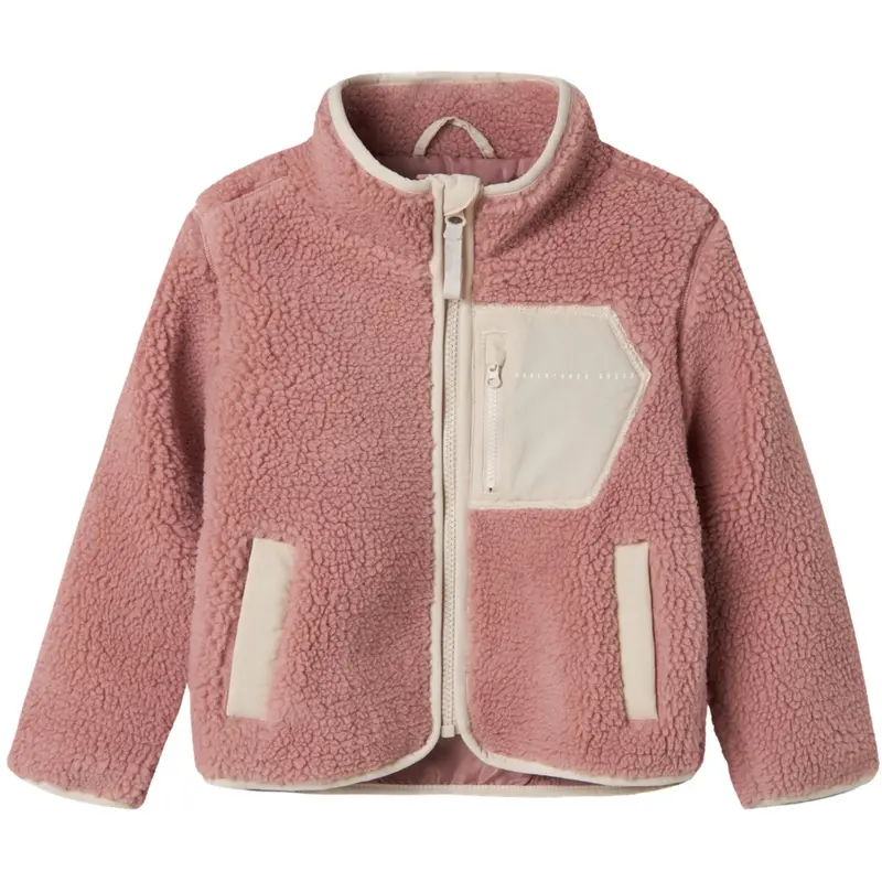 Name It Woodrose Nmnmattia Sherpa Jakke Pb 1