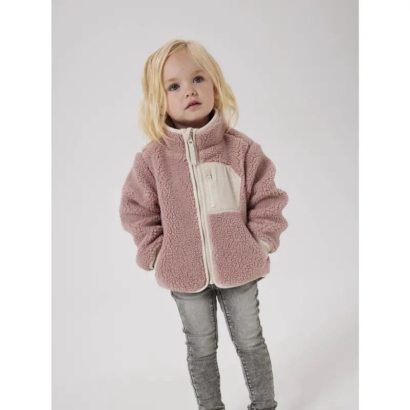Name It Woodrose Nmnmattia Sherpa Jakke Pb 2