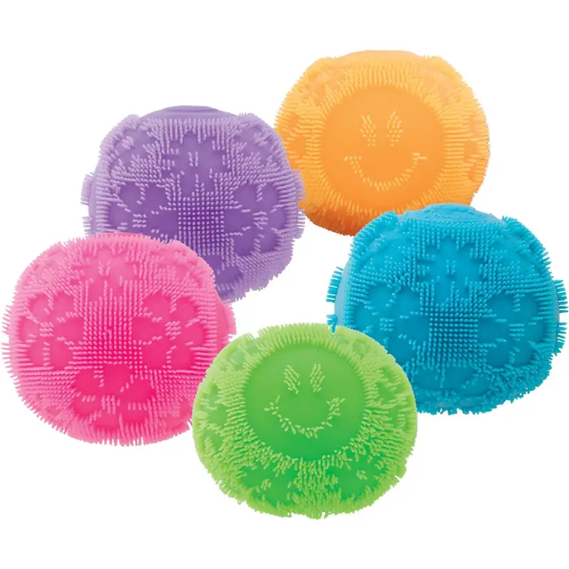 Needoh Fuzz Bold Flower Power 5 Asst. Cdu 1