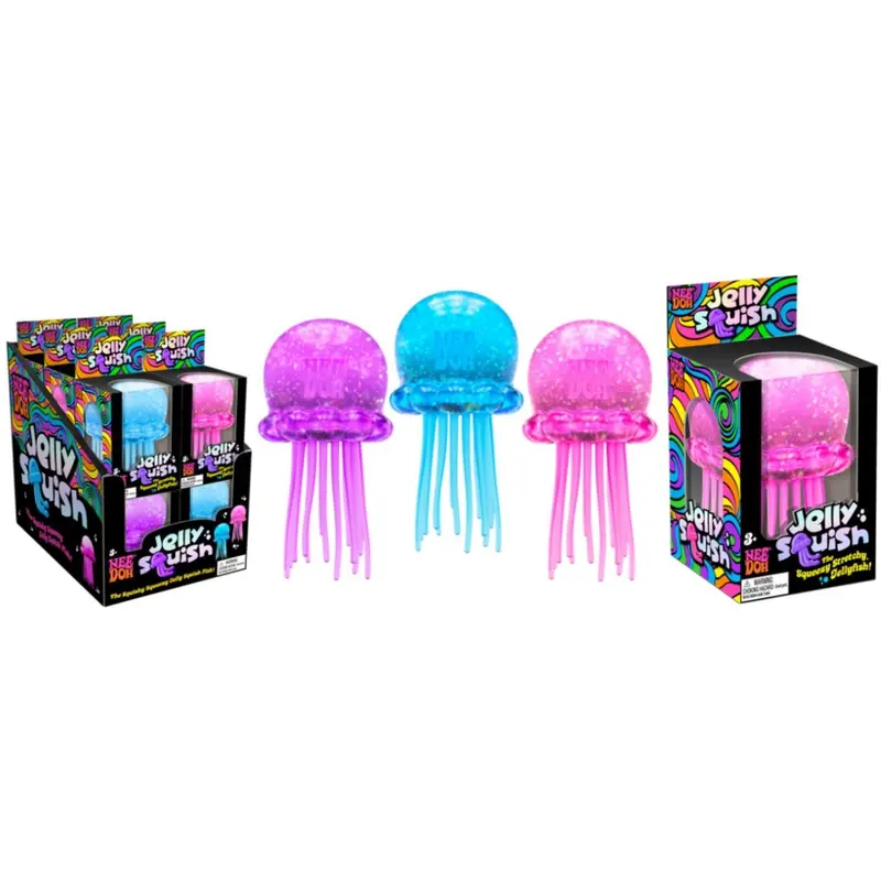 Needoh Jelly Squish 3 Asst. Cdu 1