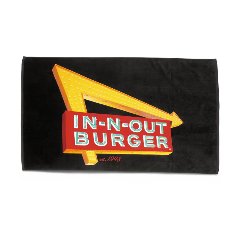 Neon Beach Towel 1