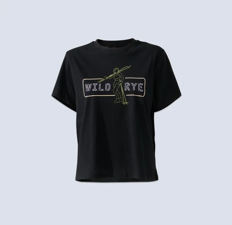 Neon Ski Graphic Tee 1