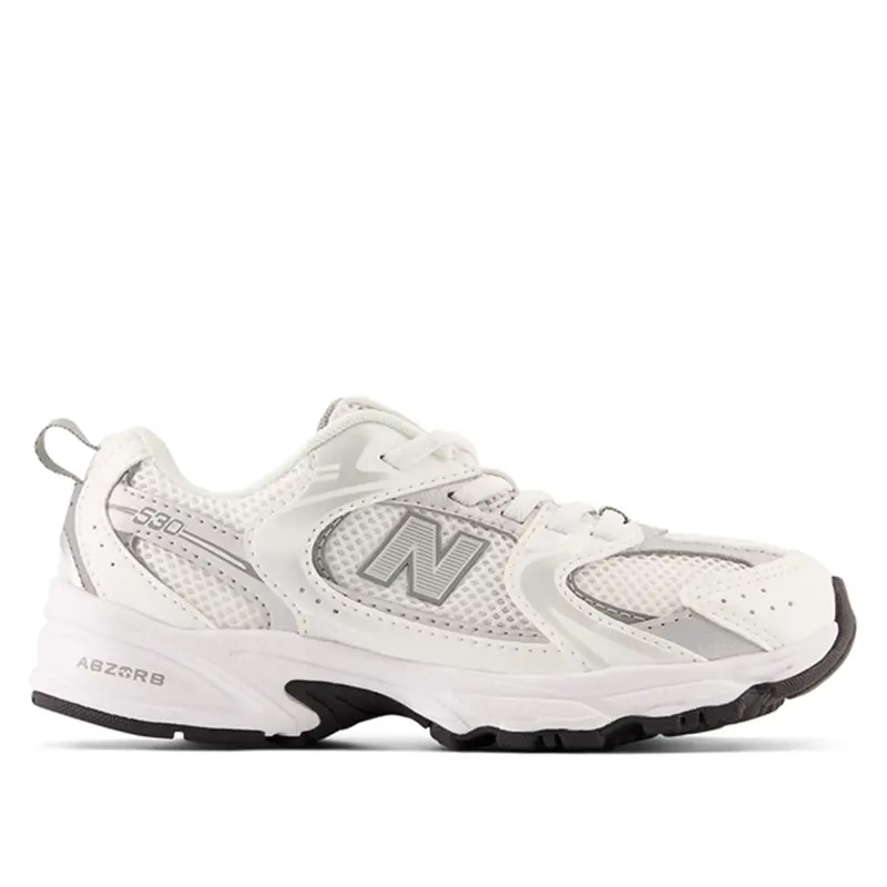 New Balance 530 White/Silver Sneakers - Må Ikke Bruges, Der Er Oprettet Nye! 1
