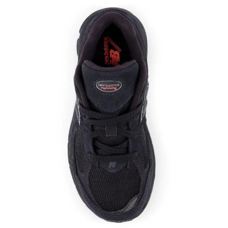 New Balance Black 2002 Kids Lace Sneakers 3