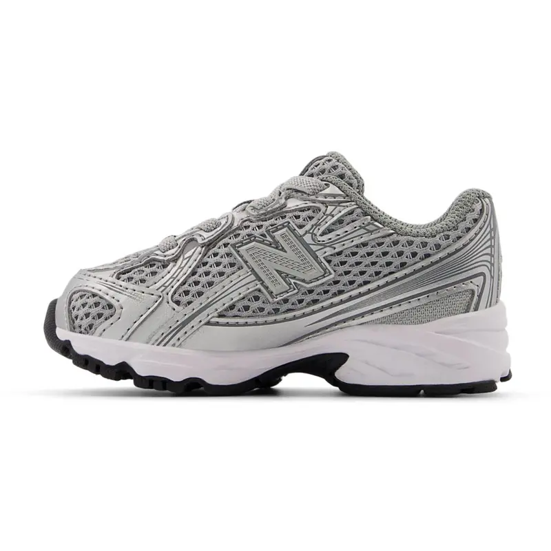 New Balance Raincloud 740 Kids Bungee Lace Sneakers 5