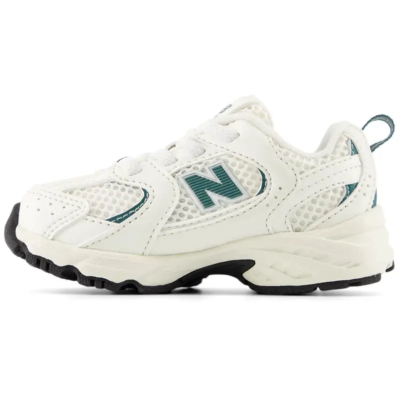 New Balance Sea Salt 530 Kids Bungee Lace Sneakers 5