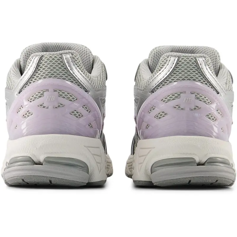 New Balance Silver Metallic 1906 Kids Lace Sneakers 4