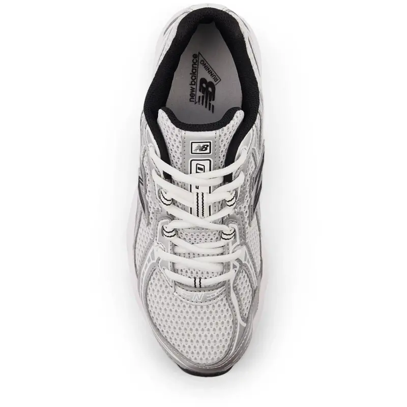 New Balance Silver Metallic 740 Kids Lace Sneakers 4