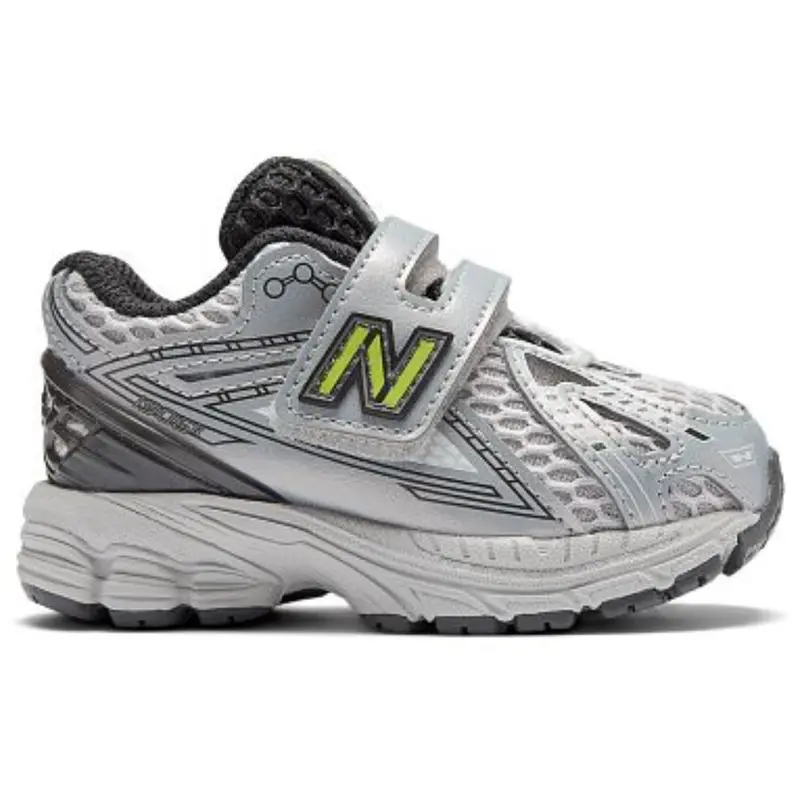 New Balance Sneakers Black Metallic 1906 Kids Hook & Loop 1