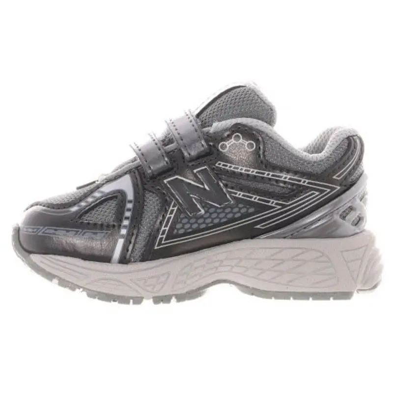 New Balance Sneakers Dark Silver Metallic 1906 Kids Hook & Loop 2