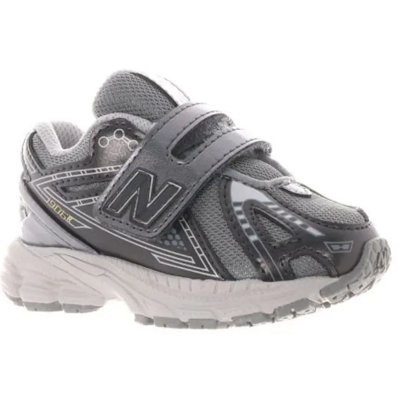 New Balance Sneakers Dark Silver Metallic 1906 Kids Hook & Loop 4